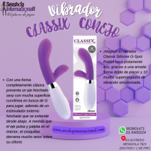 Classix Silicona G-Spot Conejo en Púrpura